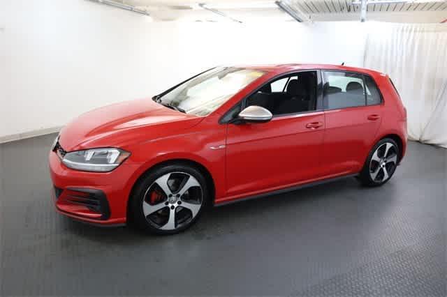 used 2018 Volkswagen Golf GTI car, priced at $17,495