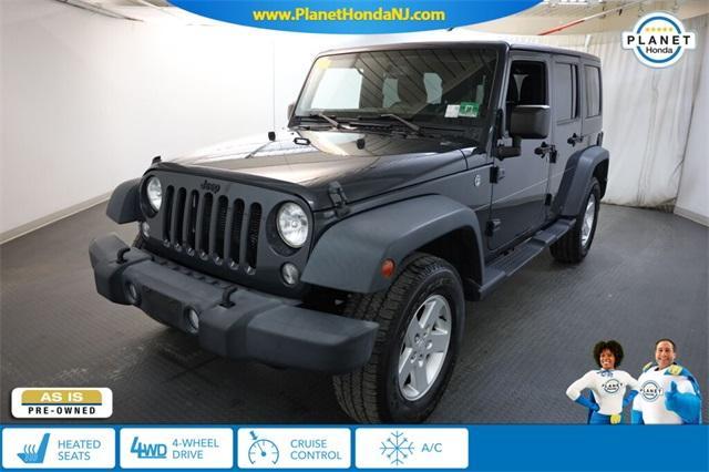 used 2016 Jeep Wrangler Unlimited car, priced at $14,147