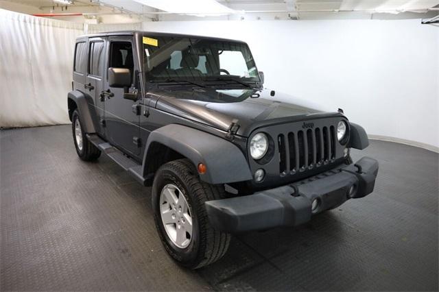 used 2016 Jeep Wrangler Unlimited car, priced at $14,147