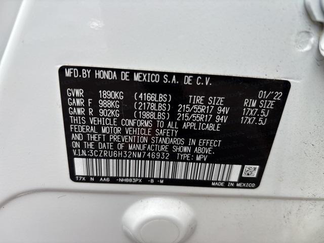 used 2022 Honda HR-V car, priced at $20,999