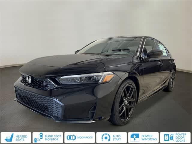 new 2025 Honda Civic Hybrid car, priced at $30,100