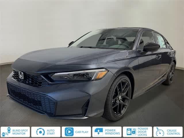 new 2025 Honda Civic car, priced at $27,400