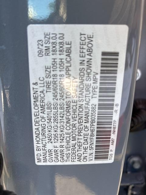 used 2023 Honda Passport car, priced at $35,838