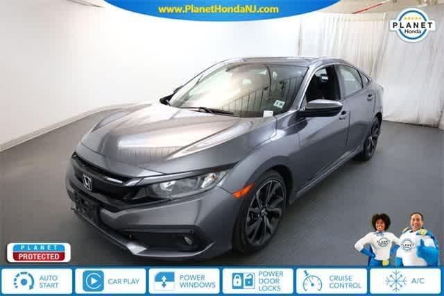 used 2021 Honda Civic car, priced at $20,352