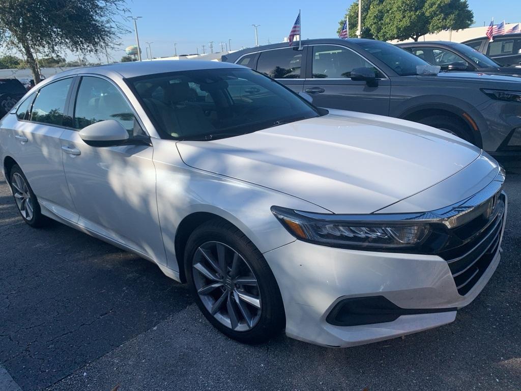 used 2021 Honda Accord car, priced at $26,380