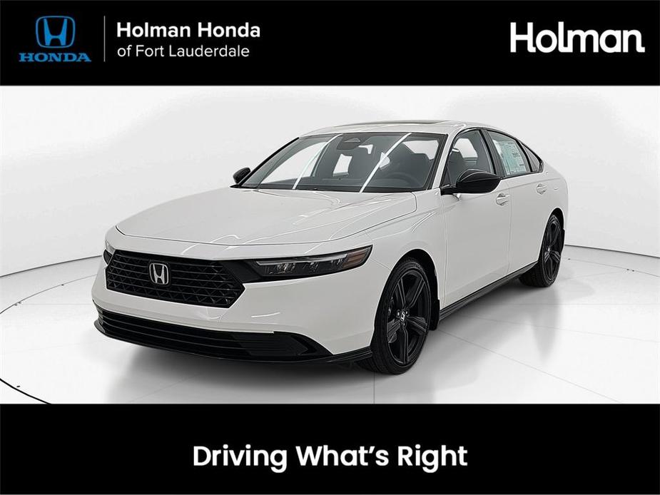 new 2025 Honda Accord Hybrid car, priced at $36,925