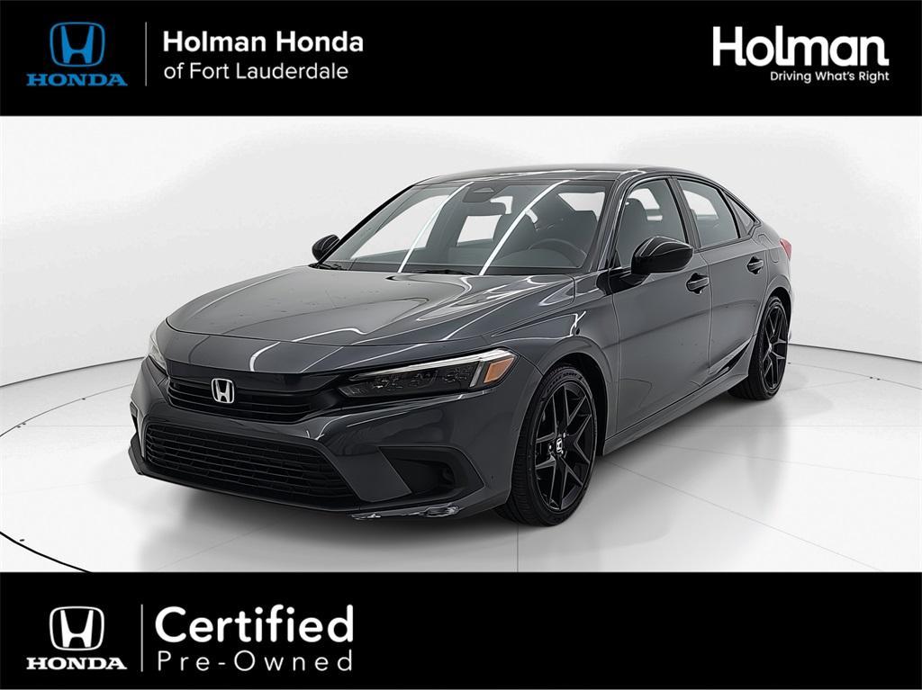 used 2022 Honda Civic car, priced at $23,199