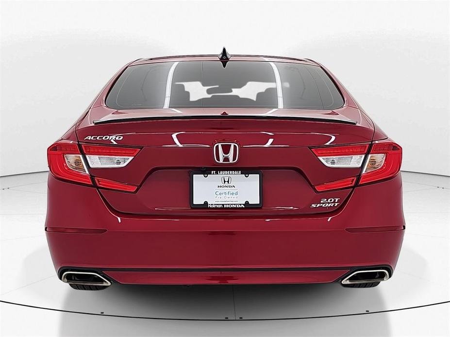 used 2022 Honda Accord car, priced at $27,200