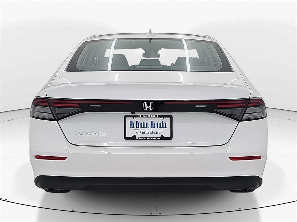 new 2025 Honda Accord car, priced at $29,845