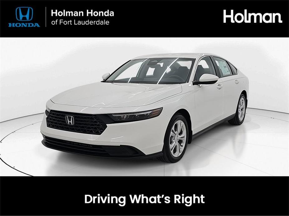 new 2025 Honda Accord car, priced at $29,845