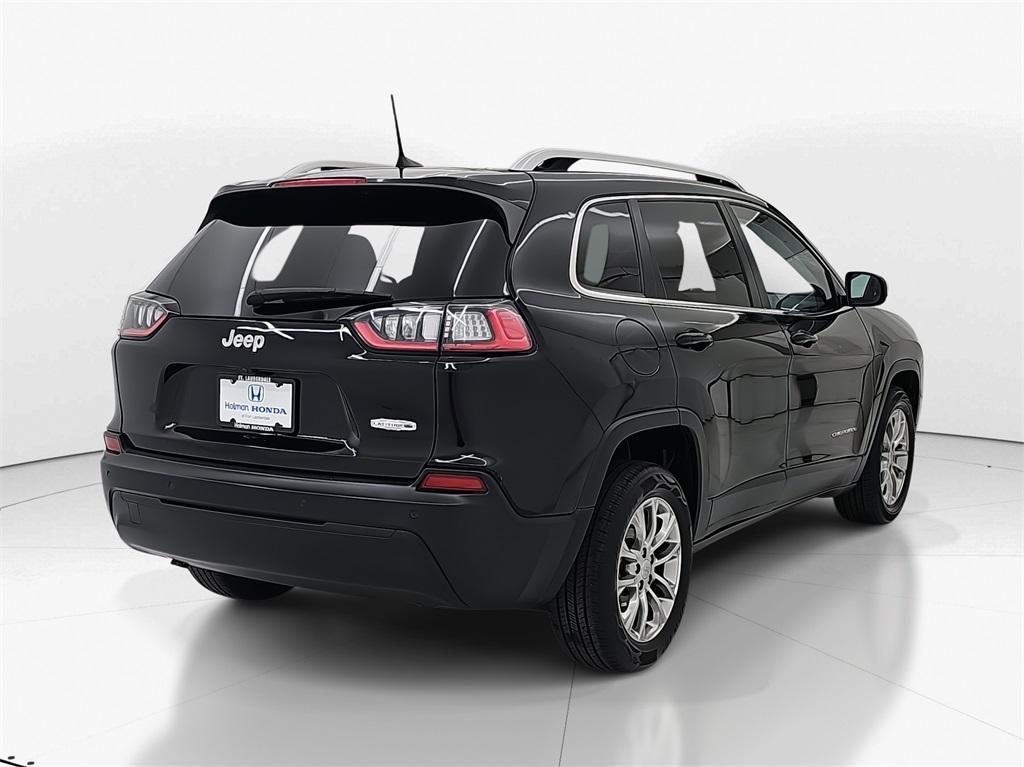 used 2021 Jeep Cherokee car, priced at $17,490