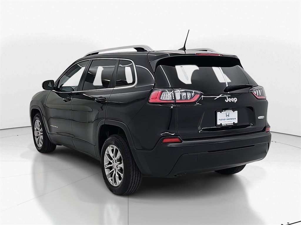 used 2021 Jeep Cherokee car, priced at $17,490