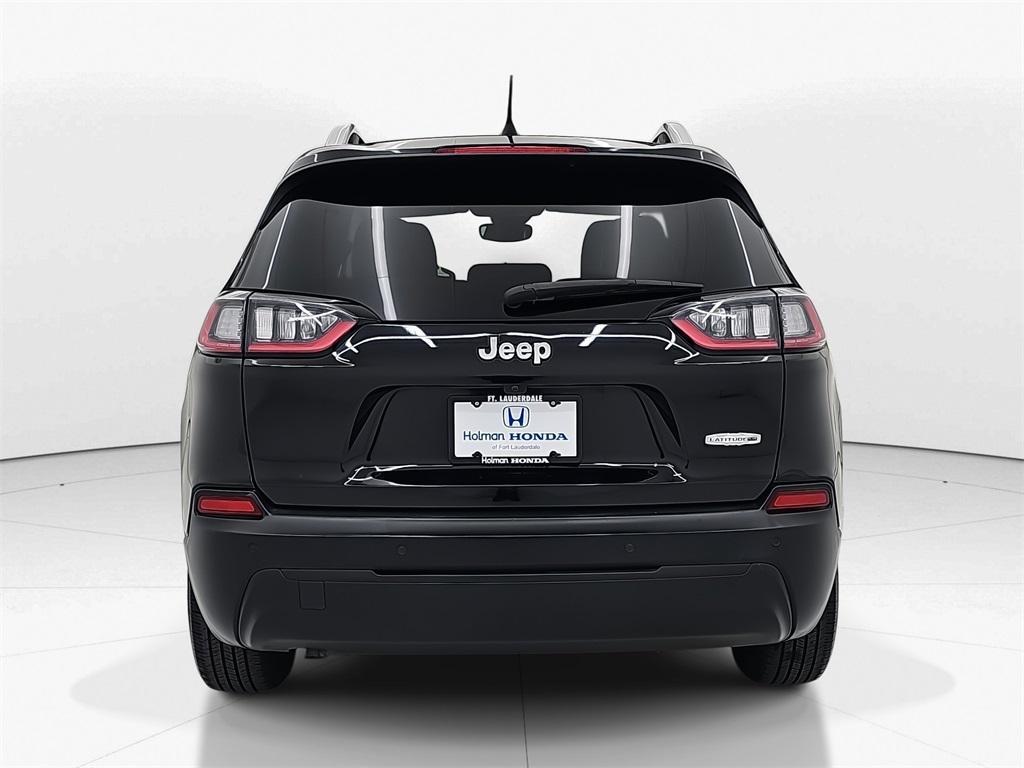 used 2021 Jeep Cherokee car, priced at $17,490