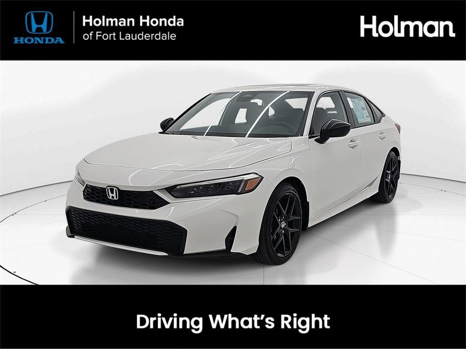 new 2025 Honda Civic Hybrid car, priced at $30,300