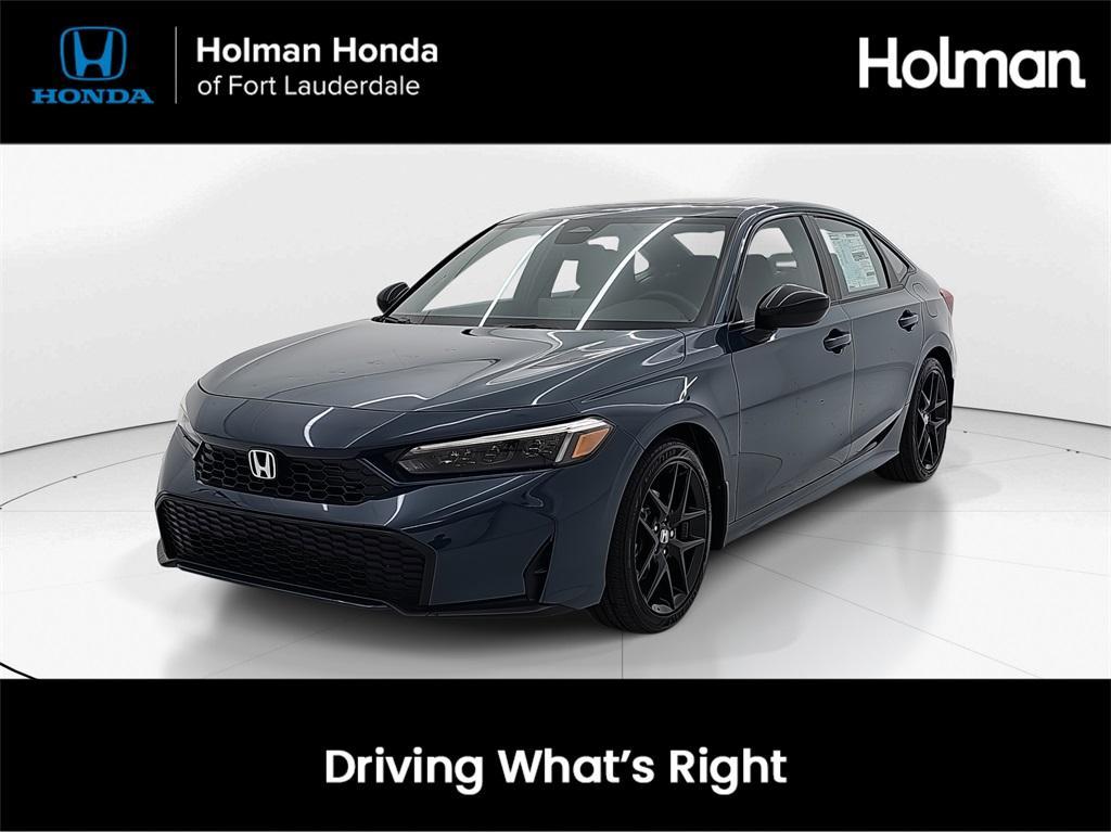 new 2025 Honda Civic Hybrid car, priced at $30,300