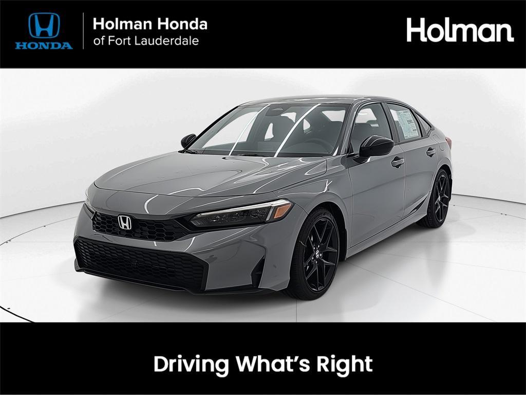 new 2025 Honda Civic car, priced at $27,855