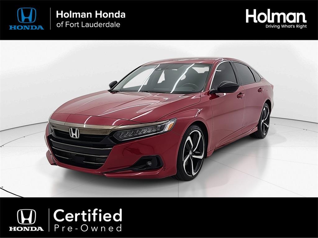 used 2022 Honda Accord car, priced at $23,400