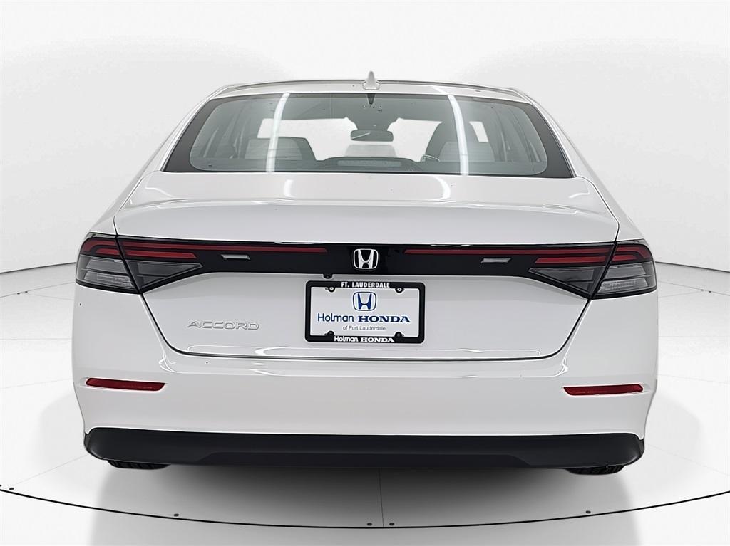 new 2025 Honda Accord car, priced at $29,845