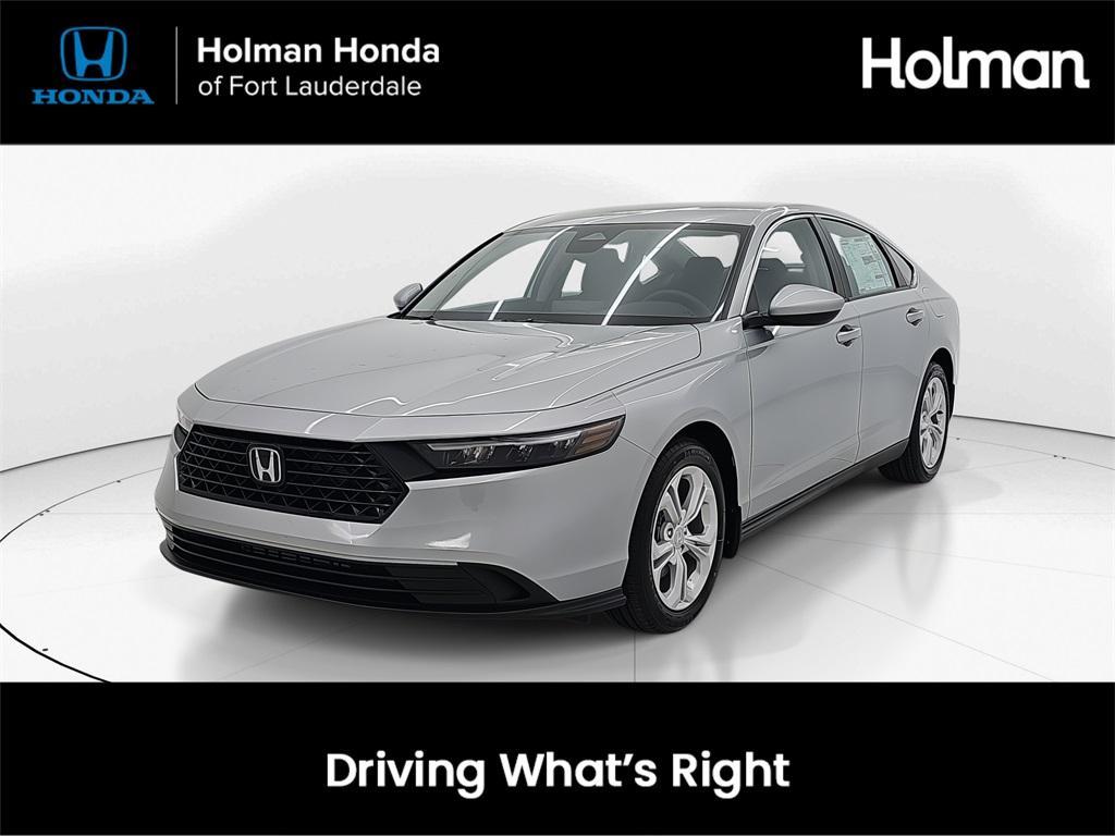 new 2025 Honda Accord car, priced at $29,390