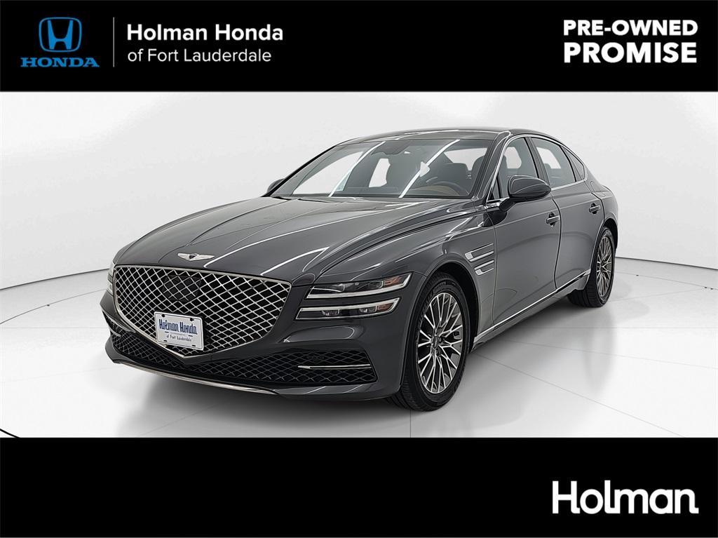 used 2021 Genesis G80 car, priced at $29,999