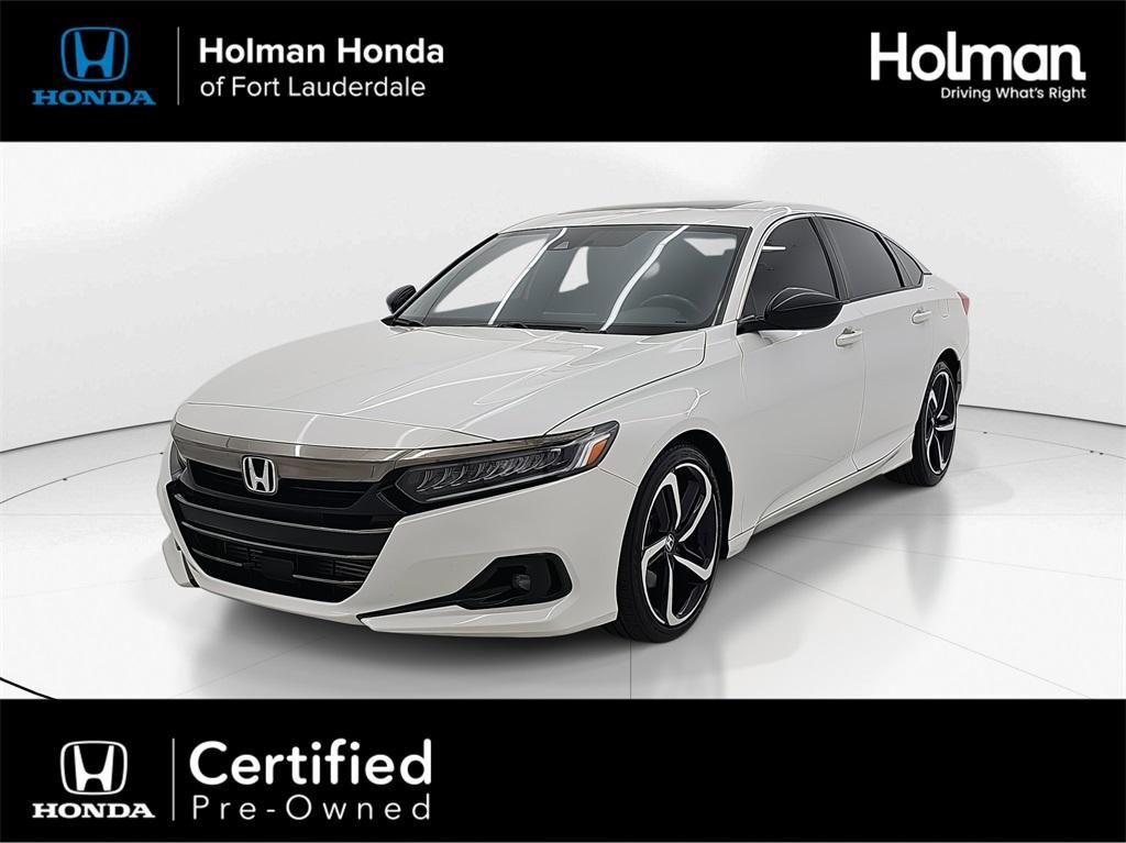 used 2022 Honda Accord car, priced at $27,990