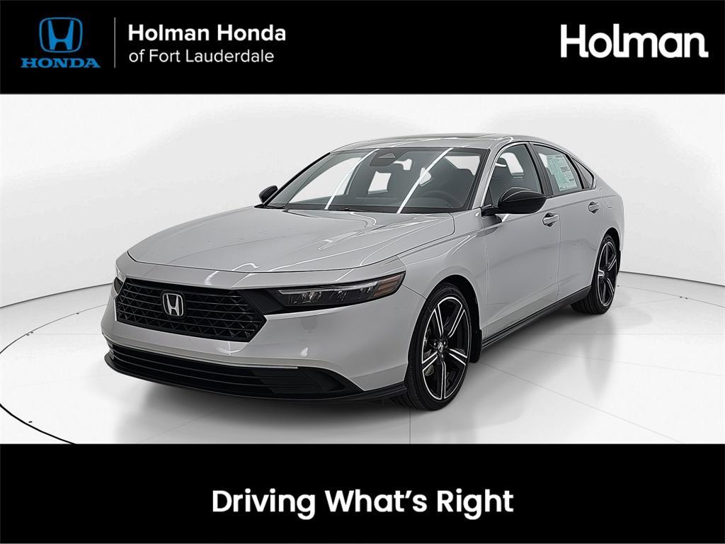 new 2025 Honda Accord Hybrid car, priced at $34,805