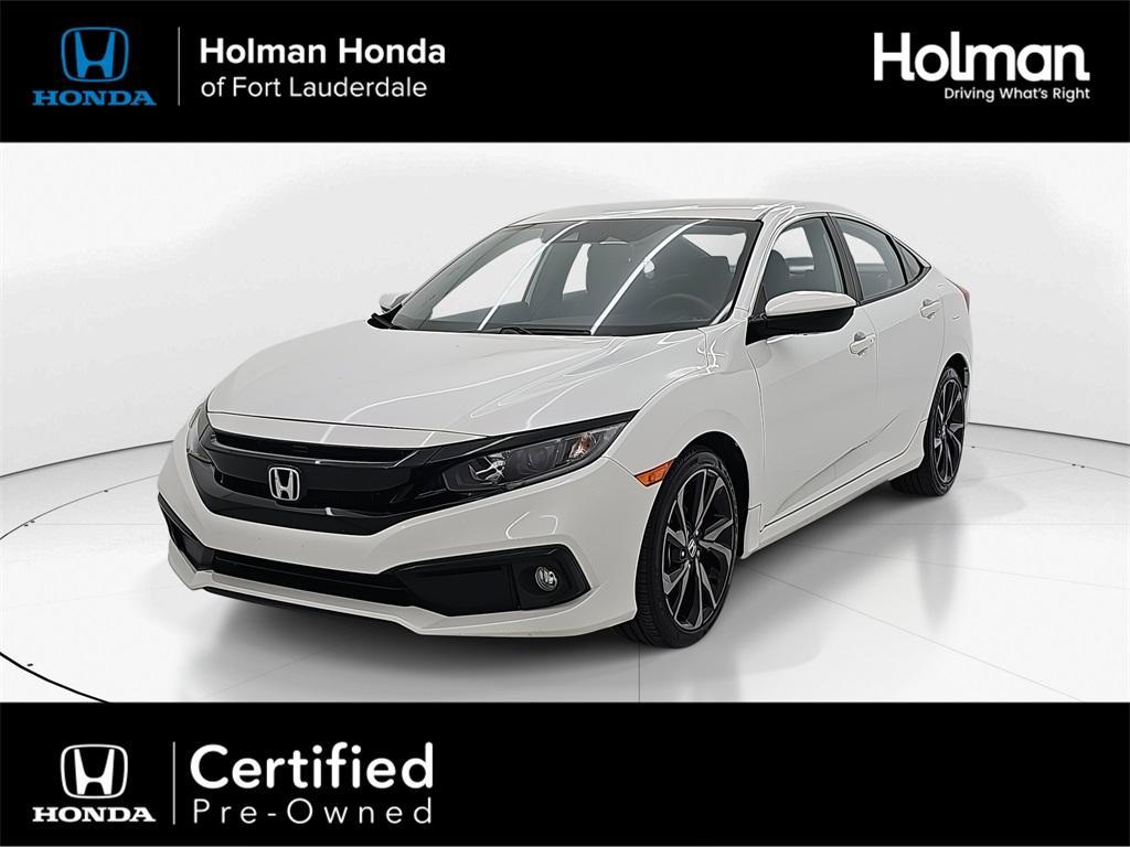 used 2021 Honda Civic car, priced at $21,999