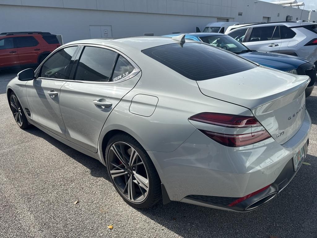 used 2025 Genesis G70 car, priced at $45,990