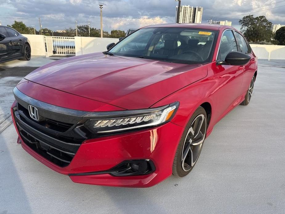 used 2022 Honda Accord car, priced at $23,405