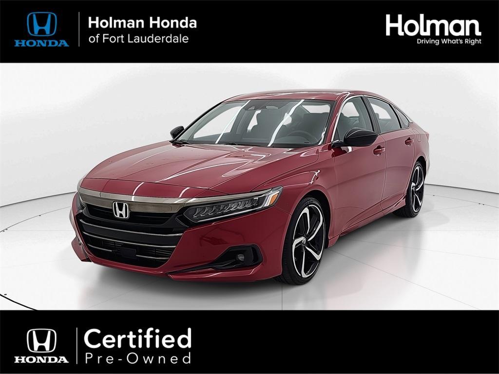 used 2022 Honda Accord car, priced at $23,403