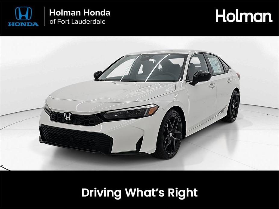 new 2025 Honda Civic car, priced at $27,800