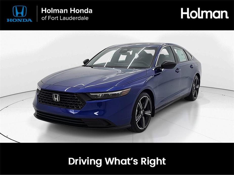 new 2025 Honda Accord Hybrid car, priced at $35,205