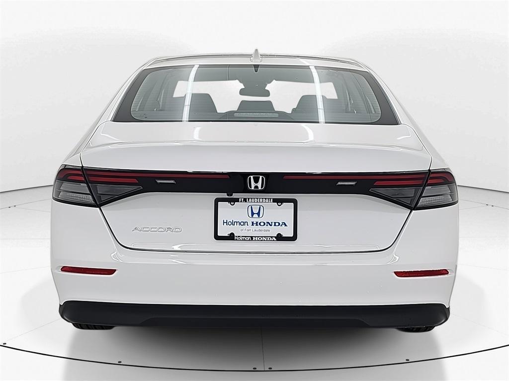 new 2025 Honda Accord car, priced at $29,845