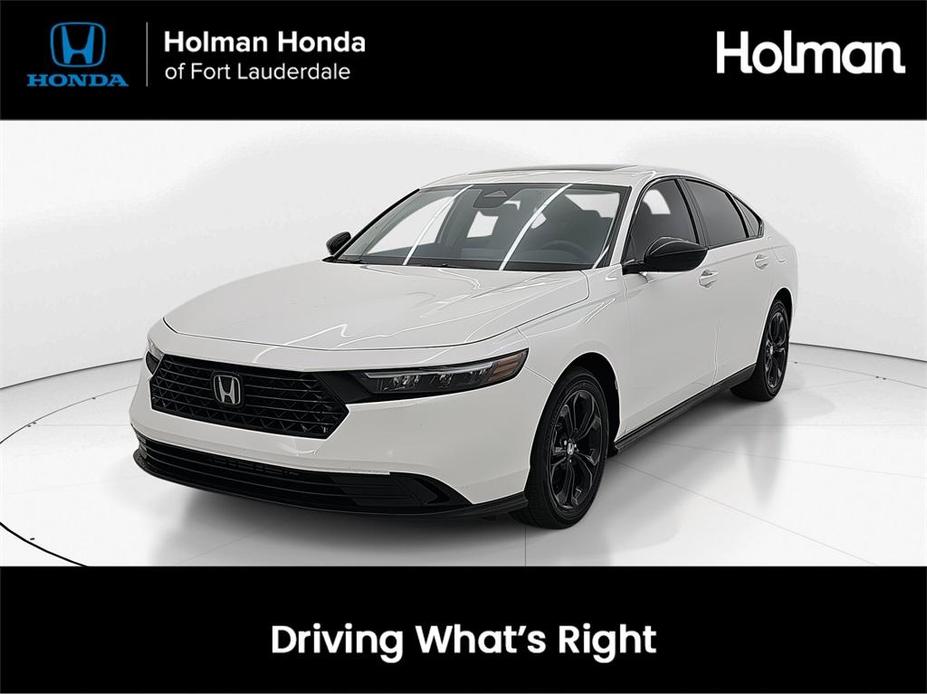 new 2025 Honda Accord car, priced at $32,110