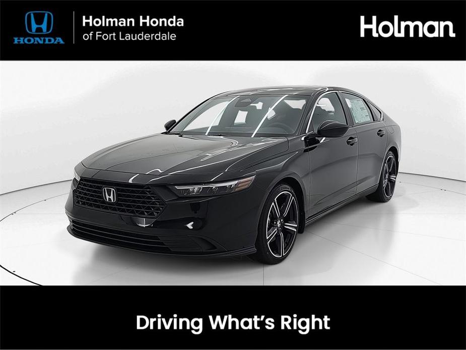 new 2025 Honda Accord Hybrid car, priced at $34,750