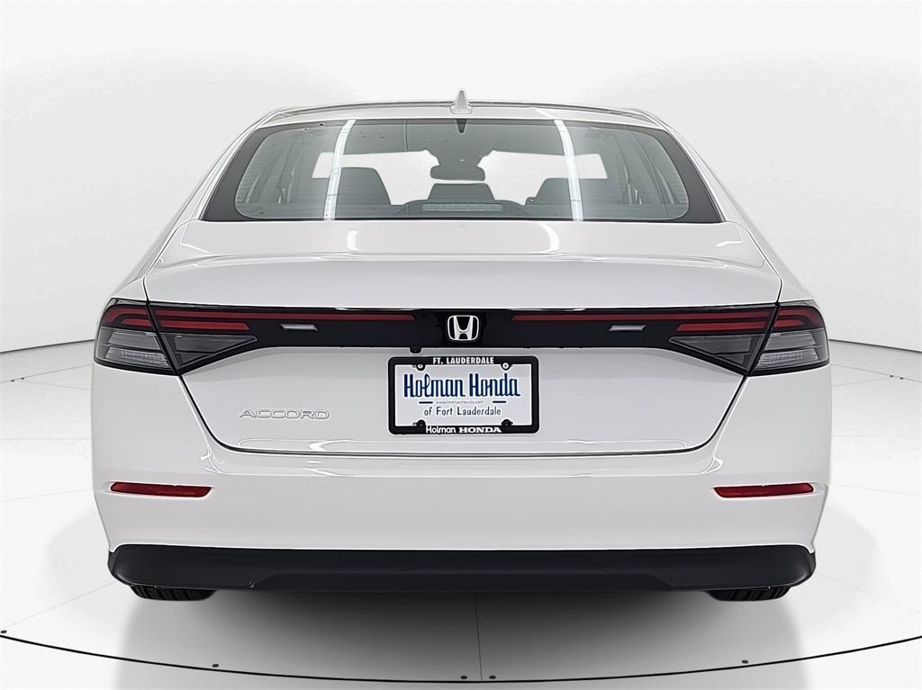 new 2025 Honda Accord car, priced at $29,845