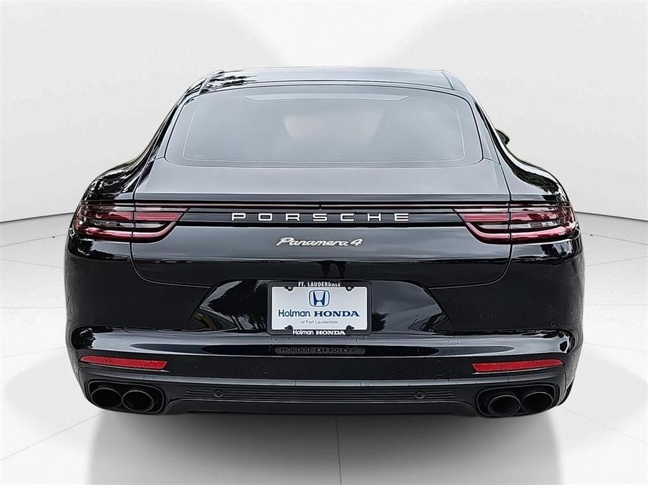 used 2019 Porsche Panamera e-Hybrid car, priced at $54,999