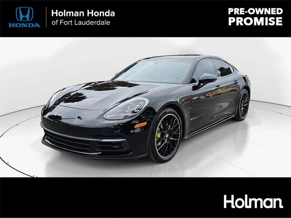 used 2019 Porsche Panamera e-Hybrid car, priced at $54,999