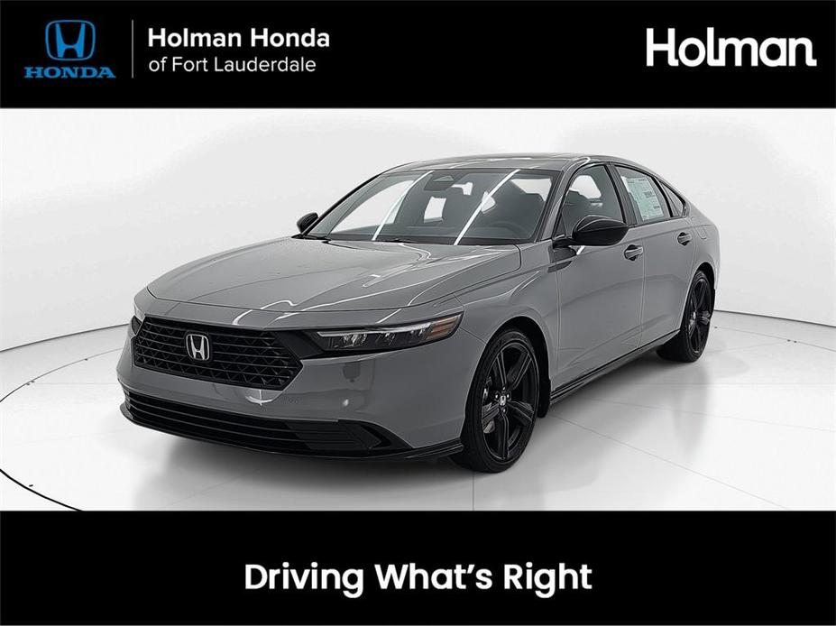 new 2025 Honda Accord Hybrid car, priced at $36,925