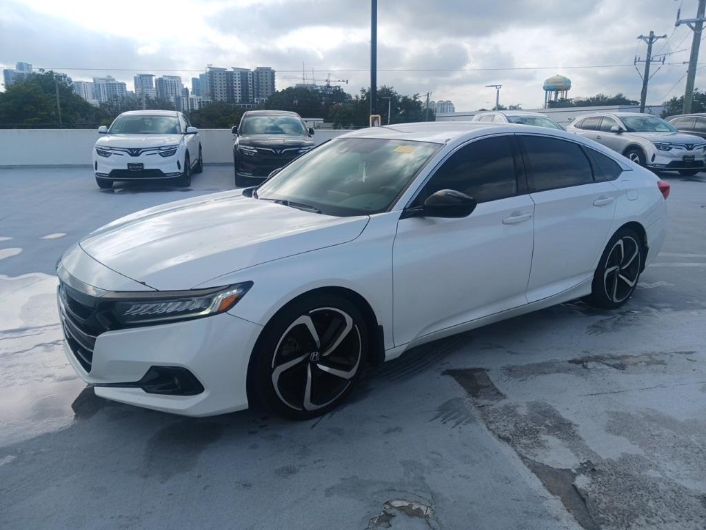 used 2021 Honda Accord car, priced at $24,237