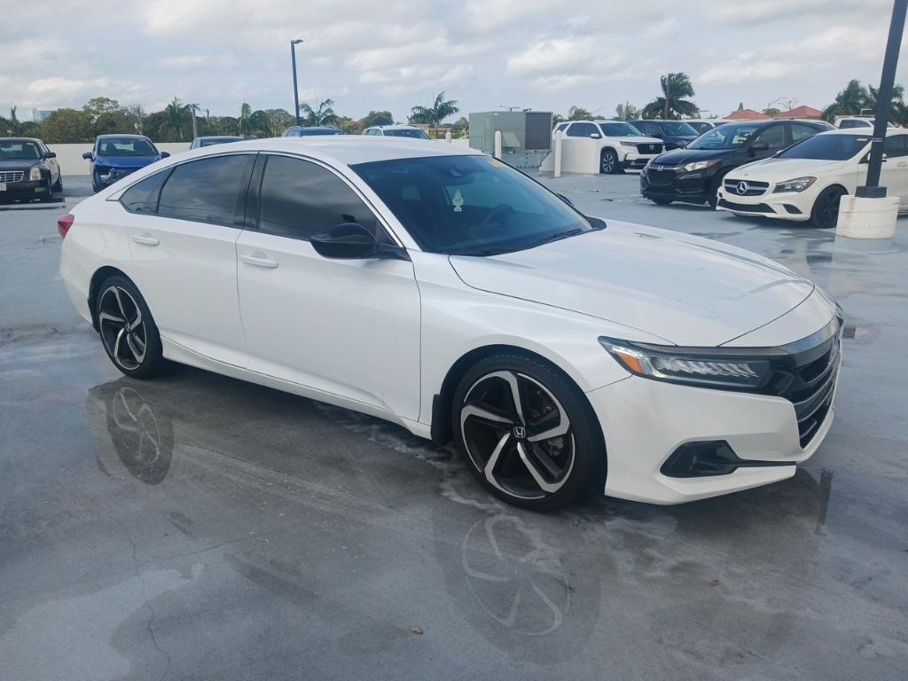 used 2021 Honda Accord car, priced at $24,237