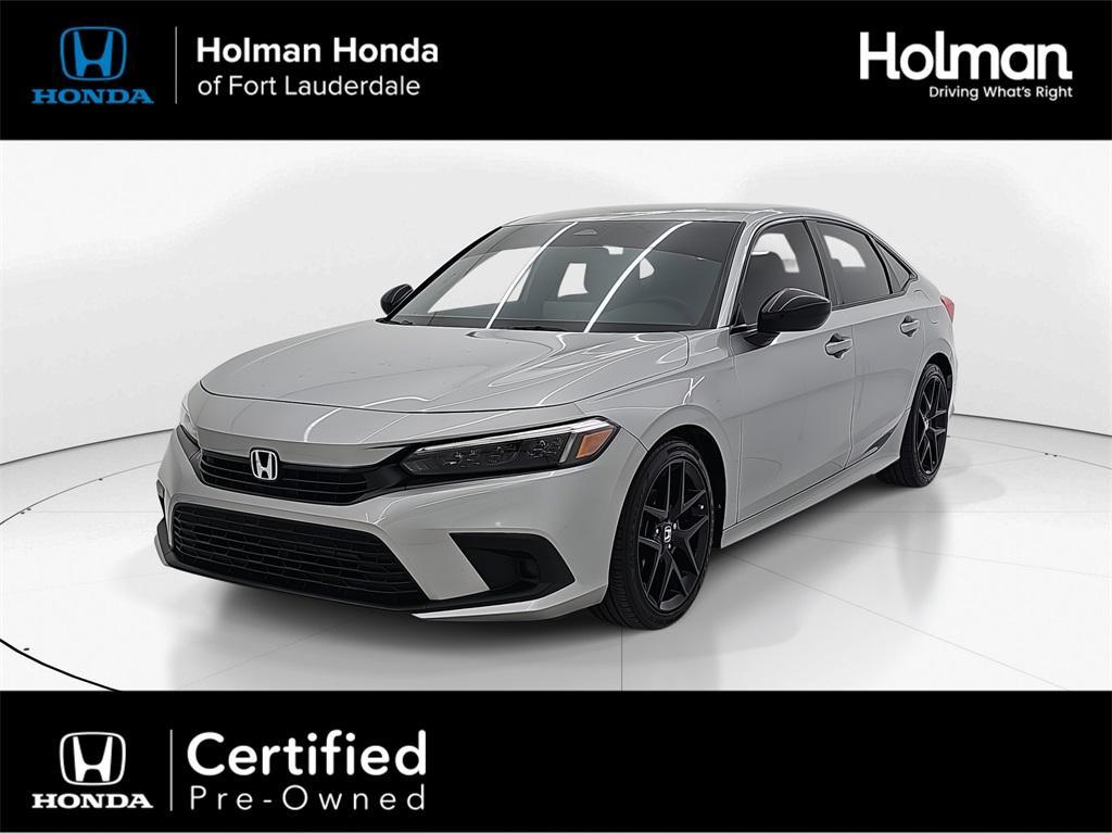 used 2022 Honda Civic car, priced at $22,453