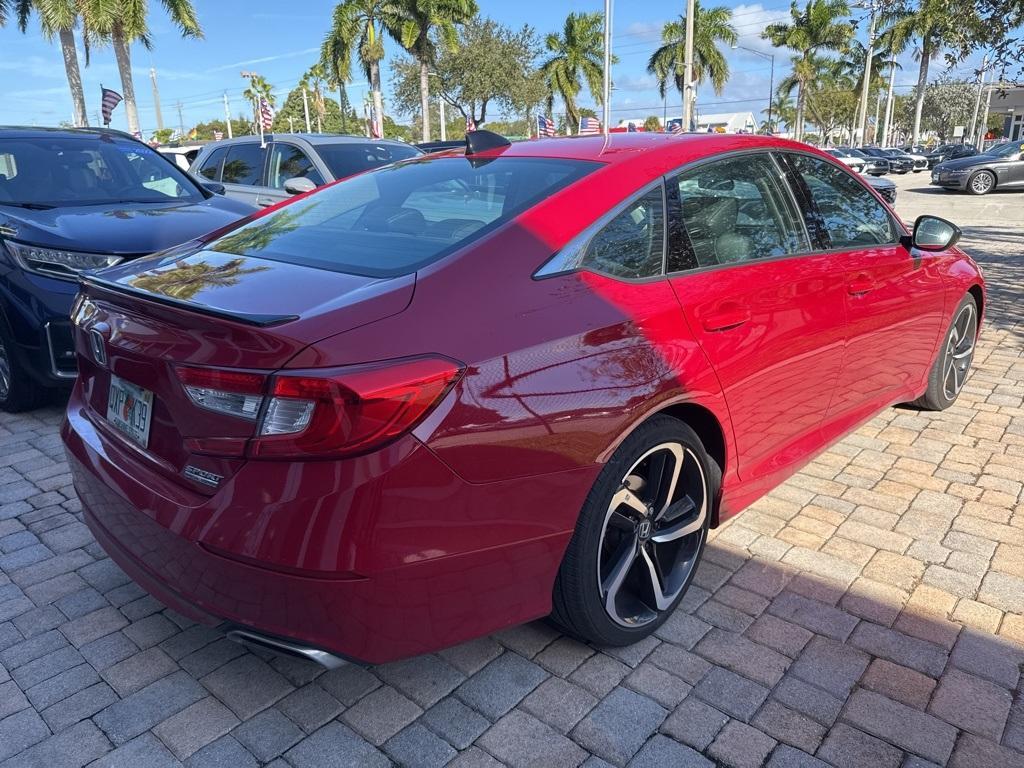 used 2021 Honda Accord car, priced at $25,116