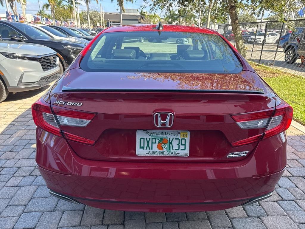 used 2021 Honda Accord car, priced at $25,116