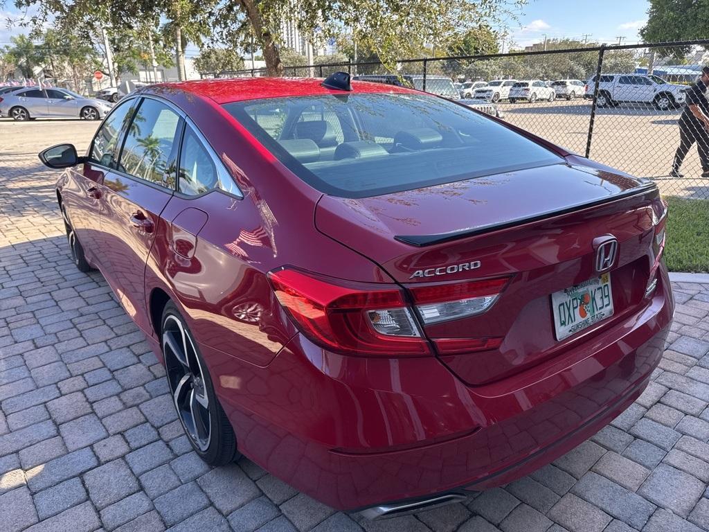 used 2021 Honda Accord car, priced at $25,116