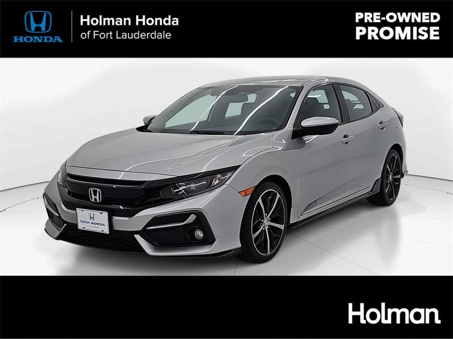 used 2020 Honda Civic car, priced at $21,999