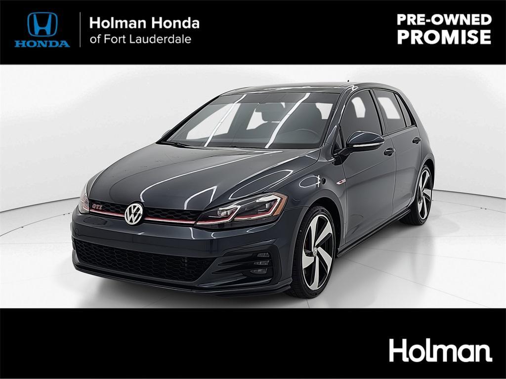 used 2019 Volkswagen Golf GTI car, priced at $20,633