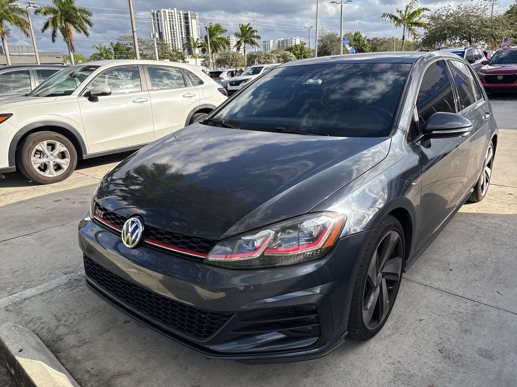 used 2019 Volkswagen Golf GTI car, priced at $20,930