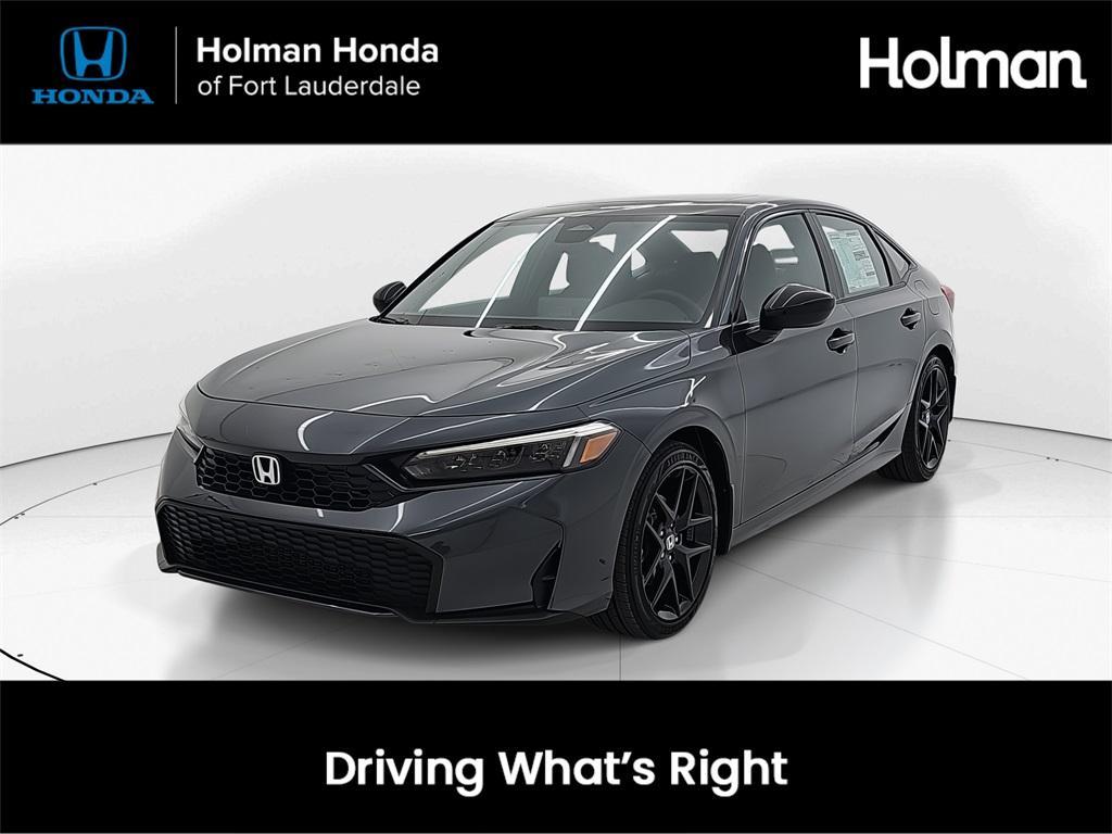 new 2025 Honda Civic Hybrid car, priced at $30,100