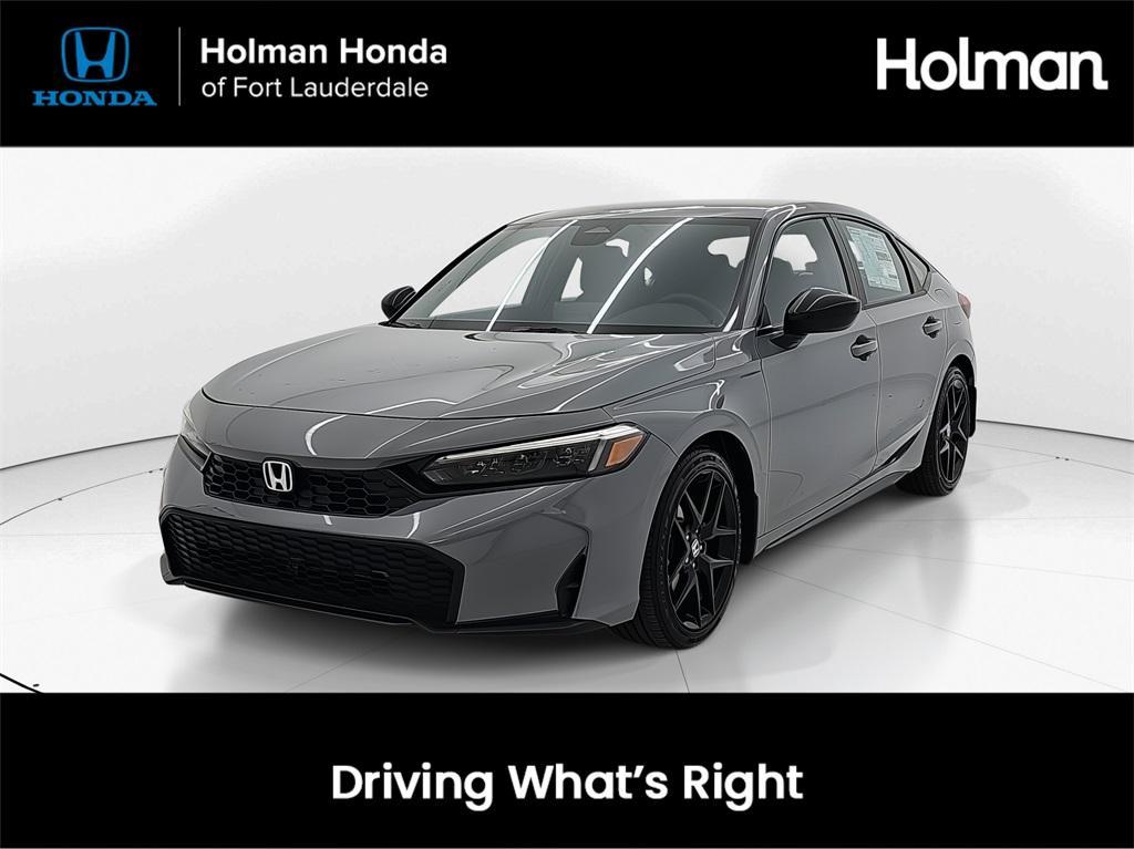 new 2025 Honda Civic car, priced at $29,055